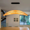 Sailboat pendant light: LED, marine fabric chandelier