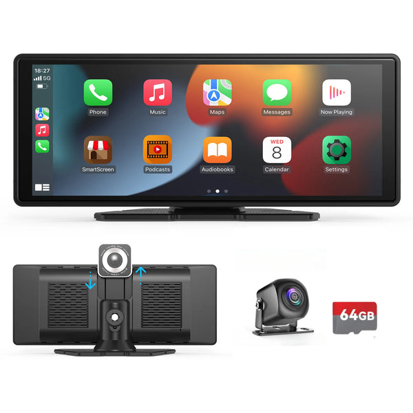 AutoSync – Universal portable wireless CarPlay & Android auto touchscreen