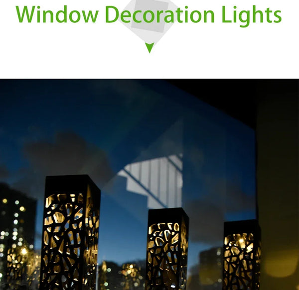 Solar garden light: waterproof, super bright LED pathway lamp