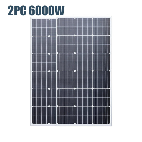 3000 W Pannello solare monocristallino ad alta efficienza – Power bank resistente e impermeabile