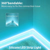 RGB LED strip lights: impermeabili, dimmerabili, 108Leds/M