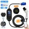 AFEEV 7 kW Smart Portable EV Charger – 32 A Adjustable, Type 2/Type 1/GBT, IP65