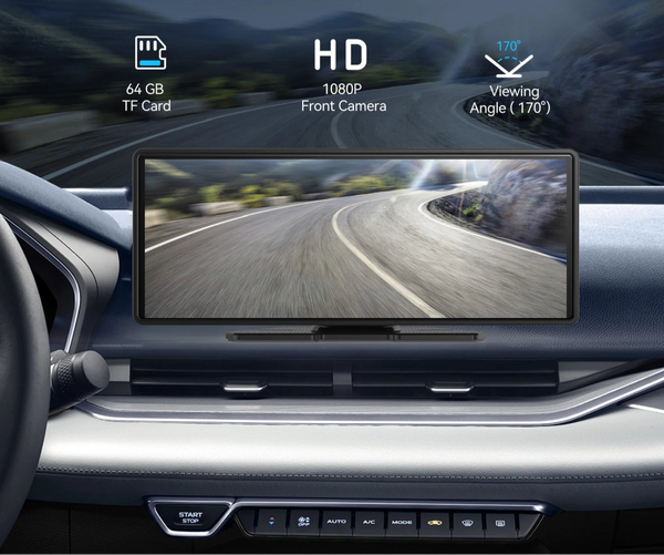 AutoSync – Universal portable wireless CarPlay & Android auto touchscreen