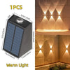Solar LED lights: waterproof, outdoor garden decor lamp
