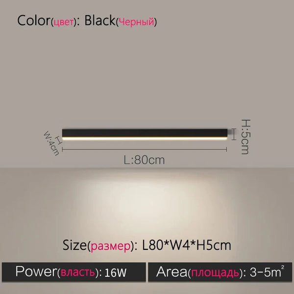 LED ceiling lamp - minimalist design for home & office