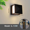 Outdoor LED light - waterproof, motion sensor, wall mountable
