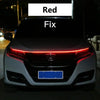 LED car daytime running lights, 12V ambient hood decor