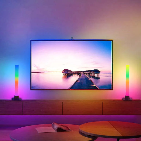 RGB LED gaming light with app control and dimming