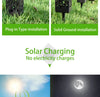 Solar garden light: waterproof, super bright LED pathway lamp