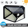Solar LED garden light: waterproof, motion sensor