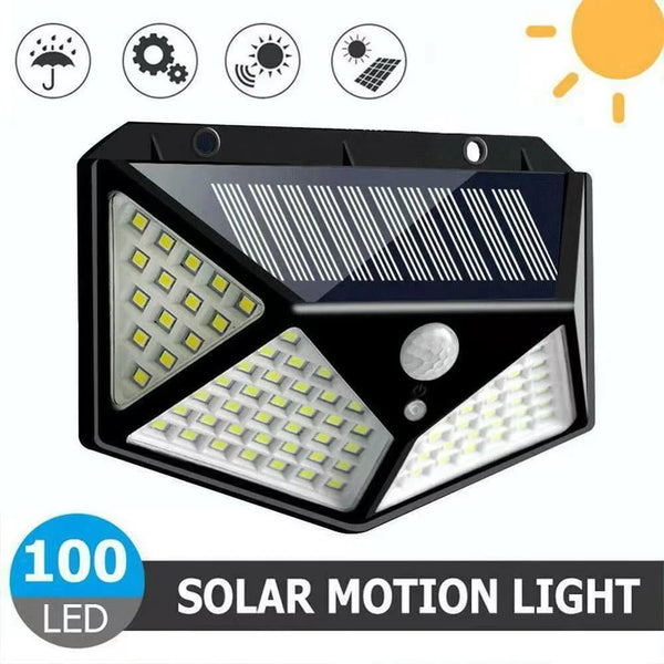Solar LED garden light: waterproof, motion sensor
