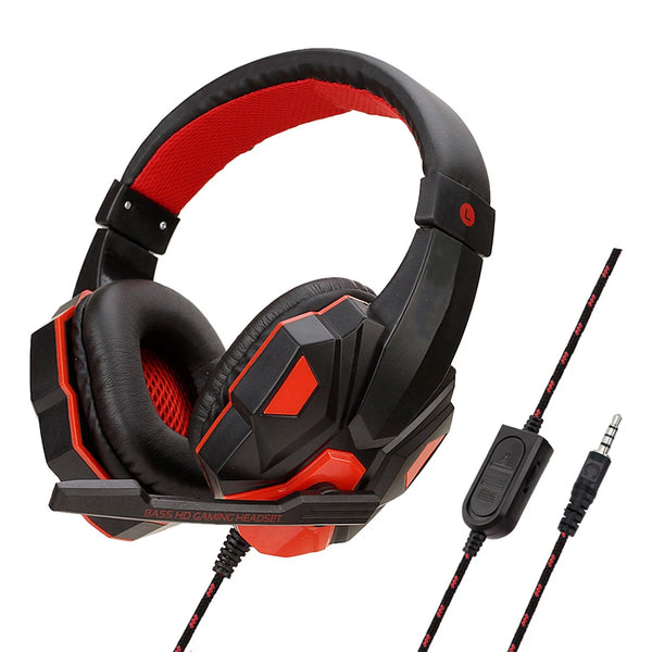 Auriculares para juegos para PS4/PS5/Xbox/PC - cancelación de ruido, 120° ajustables