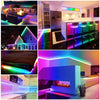 RGB LED strip lights: impermeabili, dimmerabili, 108Leds/M