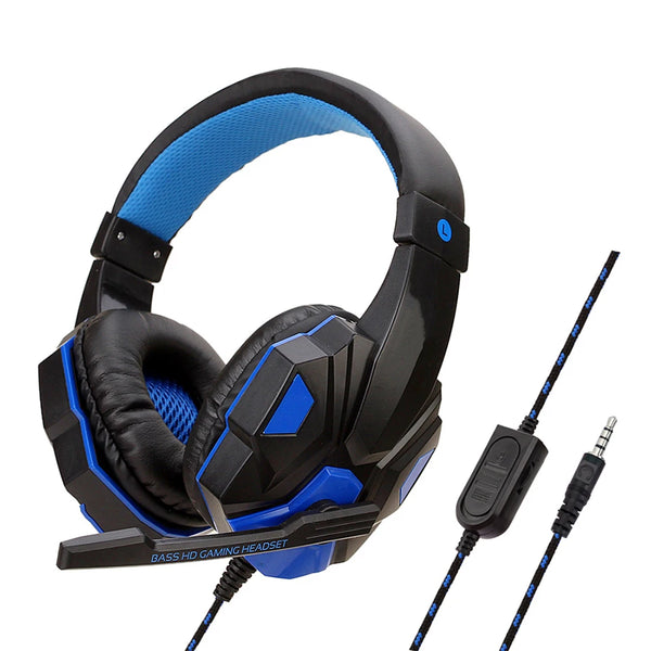 Auriculares para juegos para PS4/PS5/Xbox/PC - cancelación de ruido, 120° ajustables