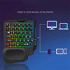 RGB gaming keyboard - ergonomic, USB wired, 35-key