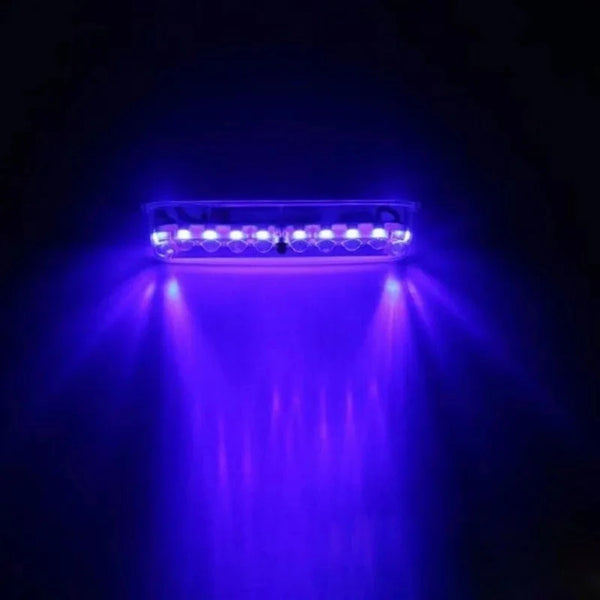 Solar LED car collision warning light, vibration sensor