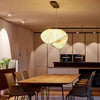 Sailboat pendant light: LED, marine fabric chandelier