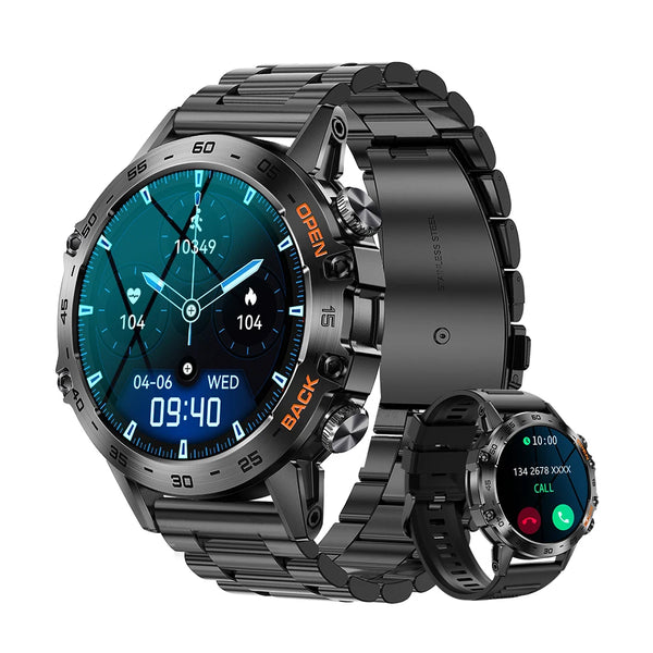 LEDmePLAY OceanTrip - Smartwatch men's fitness tracker - waterproof, Bluetooth enabled