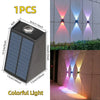 Solar LED lights: waterproof, outdoor garden decor lamp