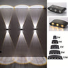 LED wall light - modern indoor/outdoor, up/down, 2W-10W