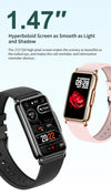 Smartwatch for women - LIGE, full touch, waterproof, fitness tracker
