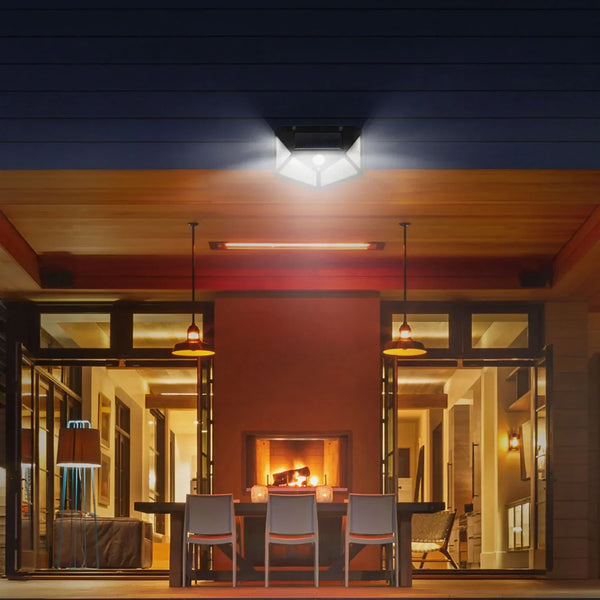 Solar LED garden light: waterproof, motion sensor