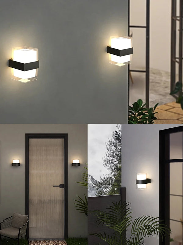 Outdoor LED light - waterproof, motion sensor, wall mountable