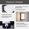 Outdoor LED light - waterproof, motion sensor, wall mountable