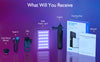 RGB LED video light - rechargeable, adjustable color temperature