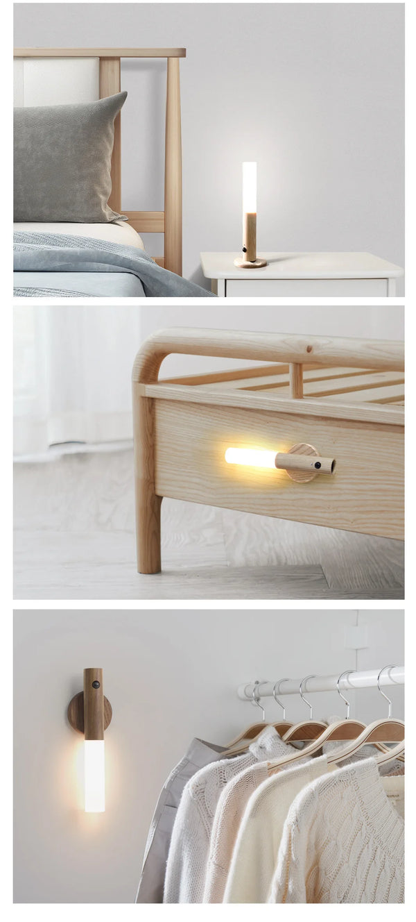 Motion sensor LED light - USB rechargeable for corridor/porch