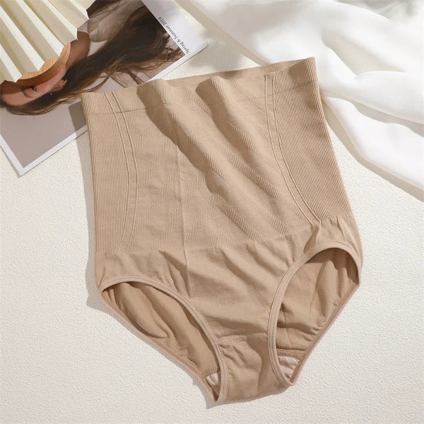 Seamless high-rise butt-lifting shapewear panties – Light tummy control