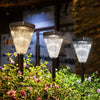 Solar garden lights: waterproof, landscape-friendly