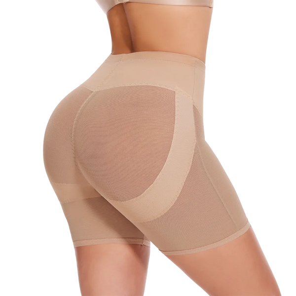 High-waist breathable butt-lifting shaping shorts