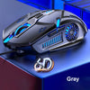 Gaming mouse wired - RGB, silent, 6-button, 3200 DPI