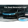LED car hood light strip, auto upgrade, daytime running