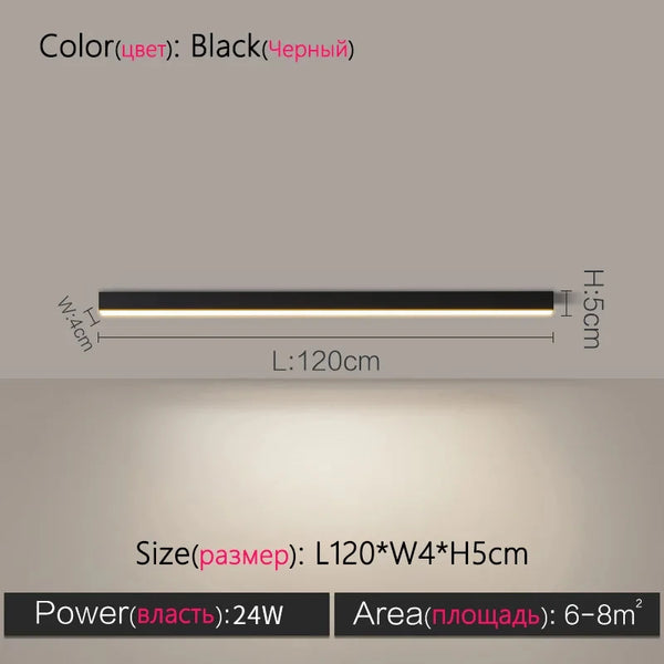 LED ceiling lamp - minimalist design for home & office