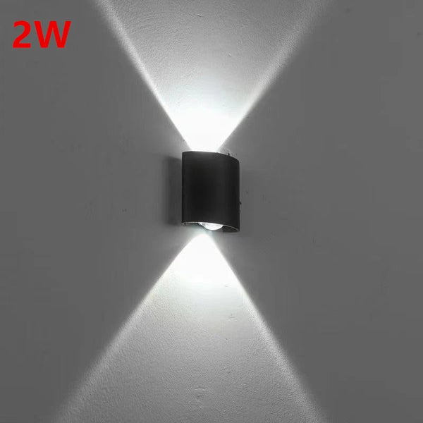 Waterproof LED wall light - IP65 indoor/outdoor garden lighting