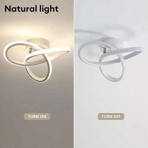 LED ceiling light 20W - Modern metal for versatile lighting