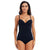 Silk-soft medium-control shaping bodysuit – Underwire support & removable straps
