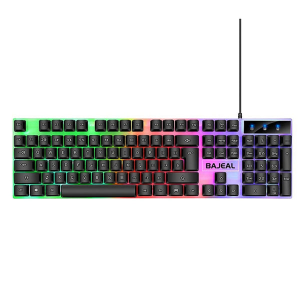 RGB gaming keyboard and mouse kit, wired/wireless, backlit