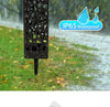Solar garden light: waterproof, super bright LED pathway lamp