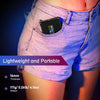 RGB LED video light - rechargeable, adjustable color temperature