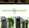 Solar garden light: waterproof, super bright LED pathway lamp