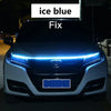 LED car daytime running lights, 12V ambient hood decor