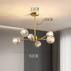 Crystal chandelier pendant lights - luxury home decor, indoor lighting