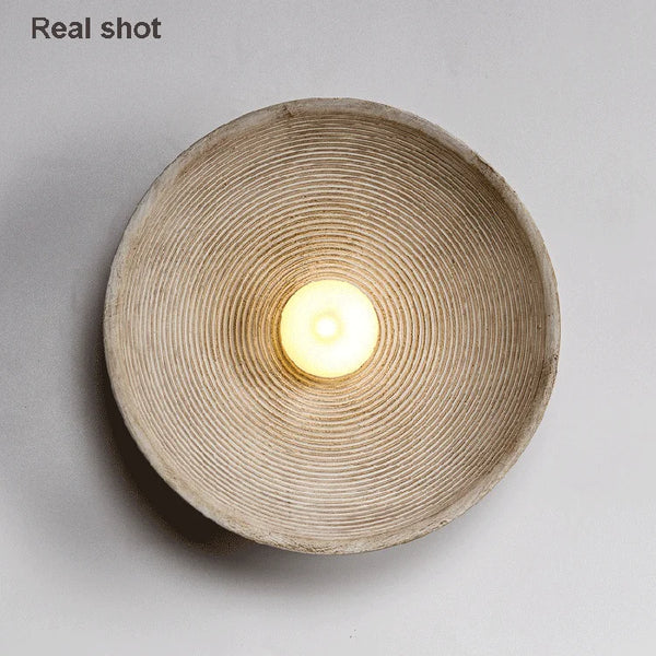 Japanese retro wall lamp for bedroom and living room