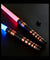 Lightsaber speelgoed - 2 in 1, 7-kleuren LED, 75cm glow zwaard