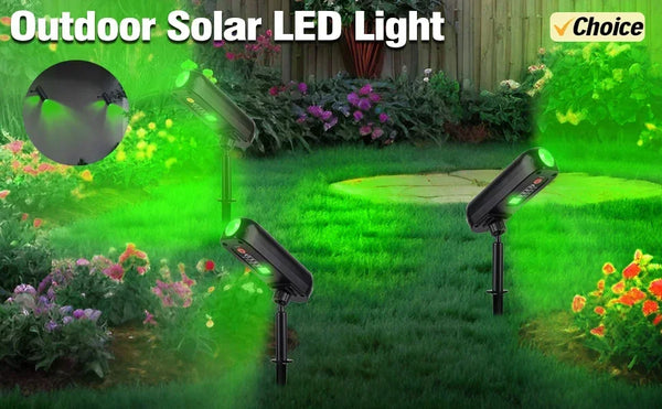 Solar garden lights: Impermeabili, illuminazione LED per percorsi paesaggistici
