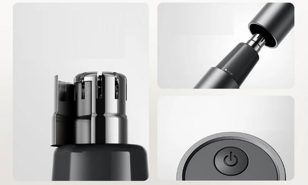 Xiaomi 2024 recortador de pelos de nariz eléctrico - portátil, recargable