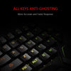 RGB gaming keyboard - ergonomic, USB wired, 35-key